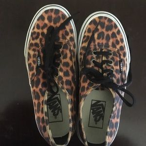 Girls Vans Cheetah